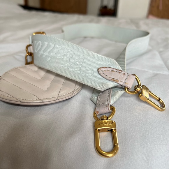 Louis Vuitton Damier Azur Sara Long Wallet & Jacquard strap with coin purse - Picture 13 of 17